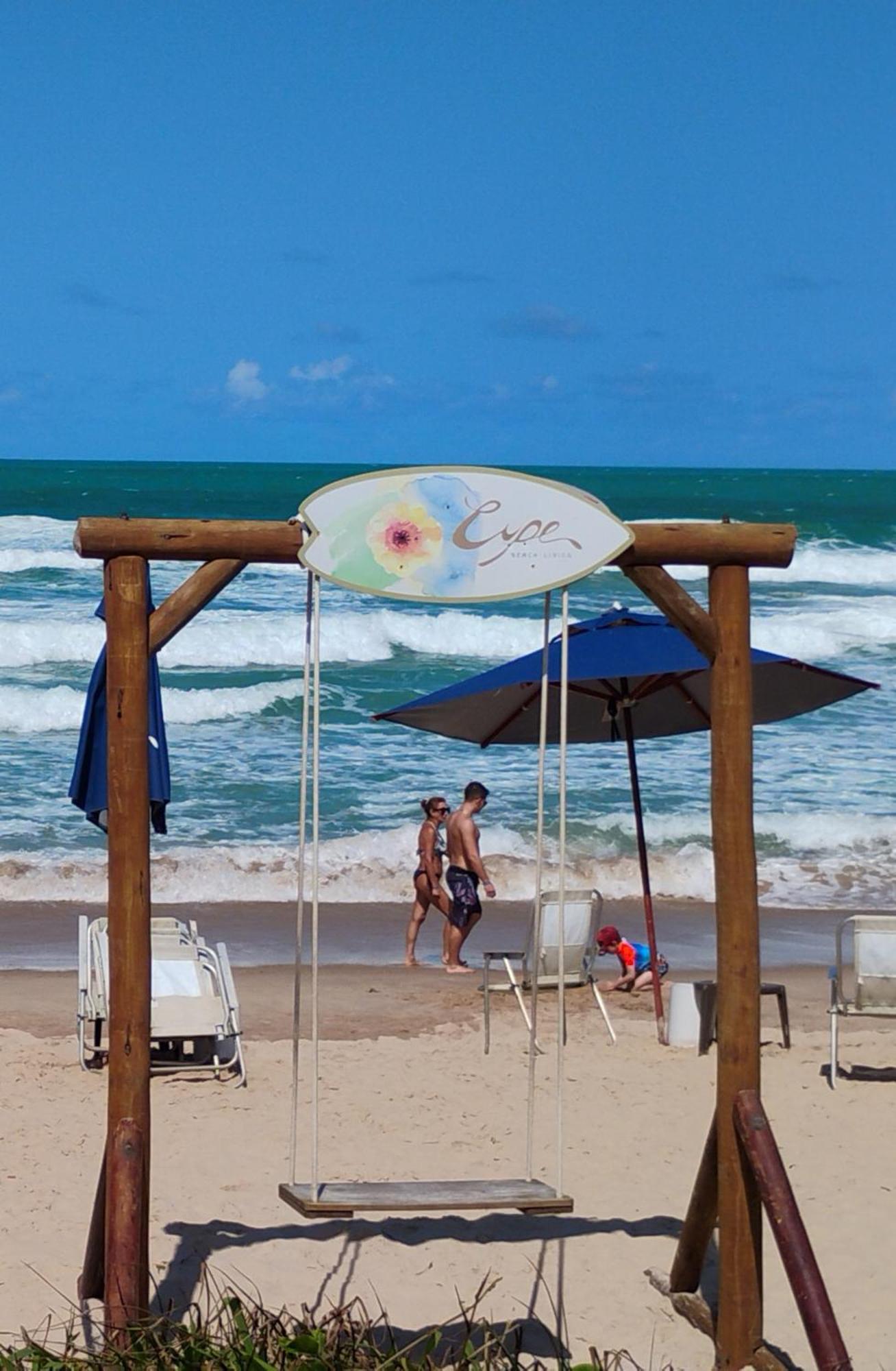Flat Beira Mar Cupe Beach Living - Pôrto das Galinhas 외부 사진